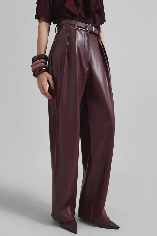 Helsinki Faux Leather Pants from The Frankie Shop