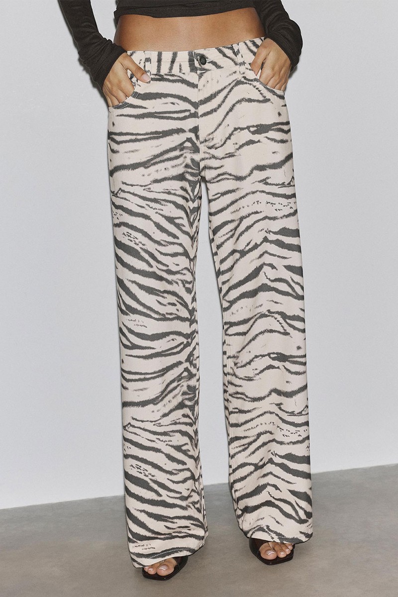 Wide-Leg Trousers from Stradivarius