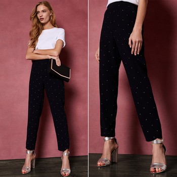 Bobbii Embellished Tapered Joggers