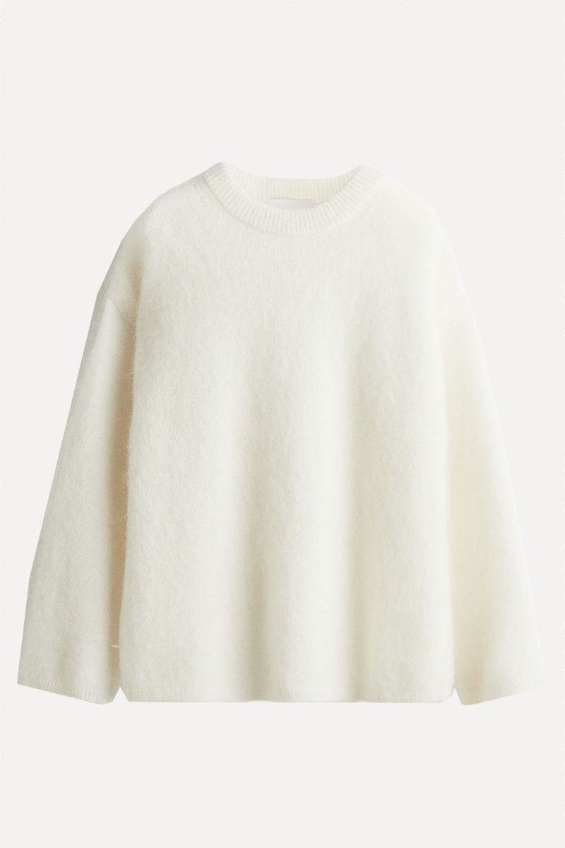 Oversized Mohair-Blend Jumper