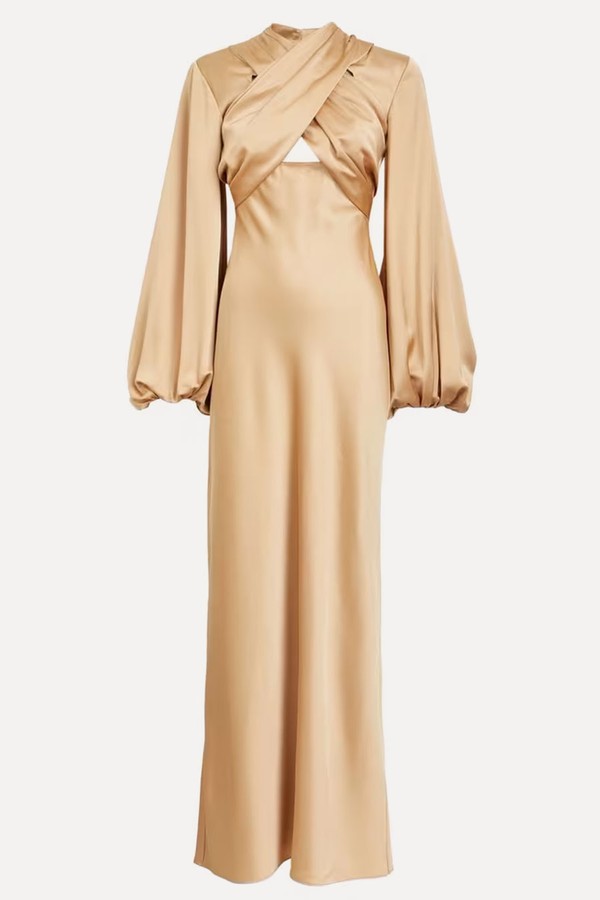 Becca Sand Long-Sleeve Maxi Dress from Significant Other