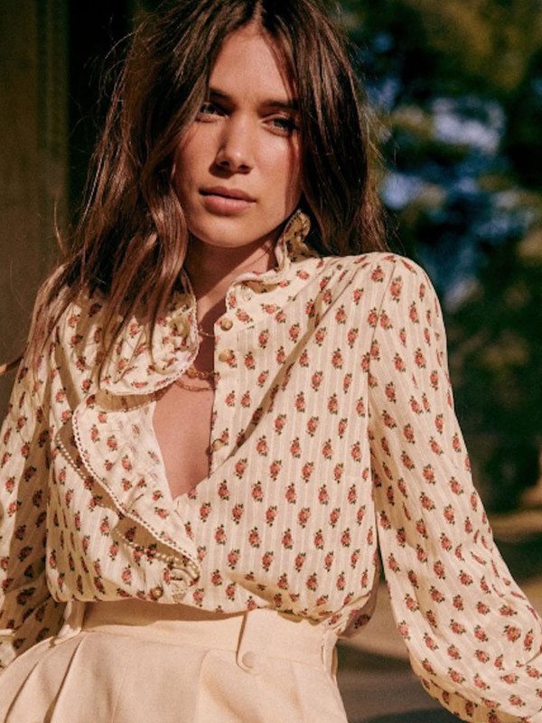 Pretty Printed Blouses For Autumn