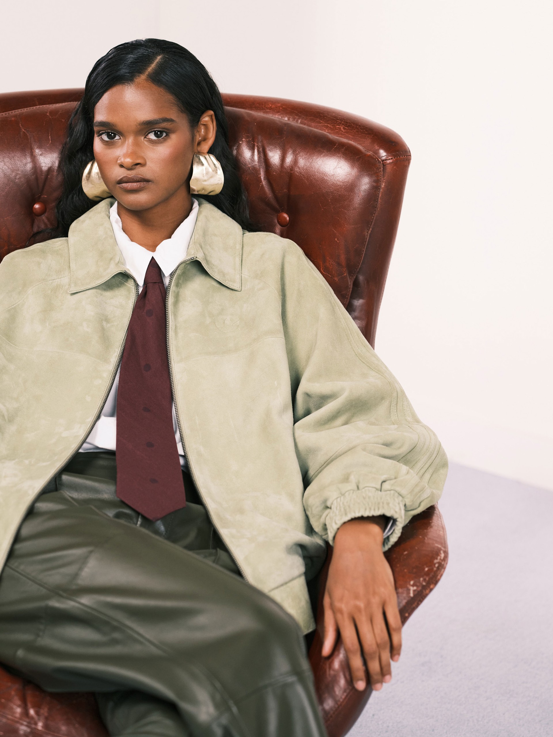 Suede Jacket from Adidas Originals x ASOS