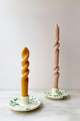 Hot Pottery Candle Holder