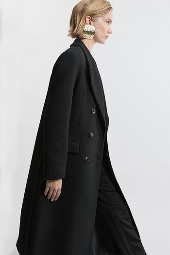 Double Breasted Tailored Midaxi Coat from Karen Millen