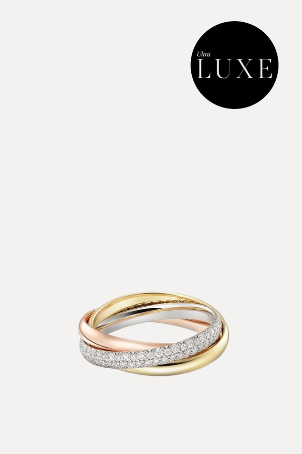 Diamond Trinity Ring from Cartier