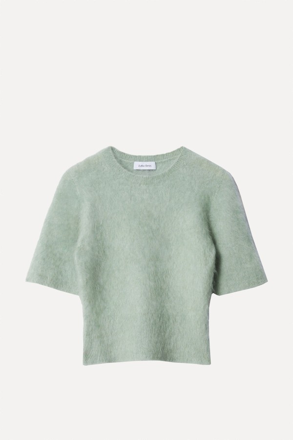 Brushed-Knit T-Shirt from & Other Stories