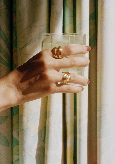 Cocktail Ring Gold