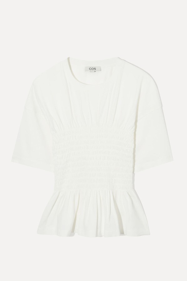 Smoked Bodice T-Shirt from COS