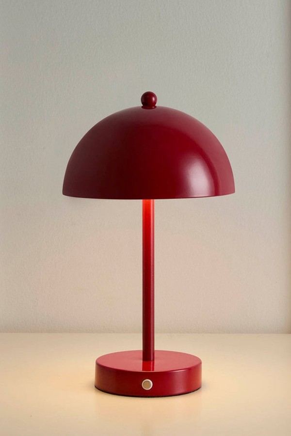 Cerise LED Rechargeable Wireless Table Lamp from Dusjk