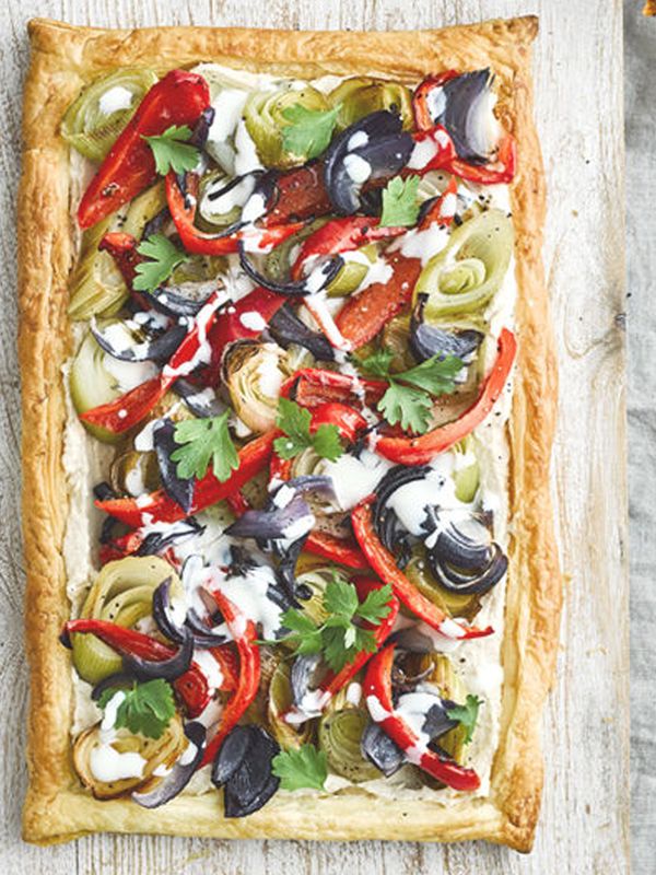 Roasted Vegetable Tart