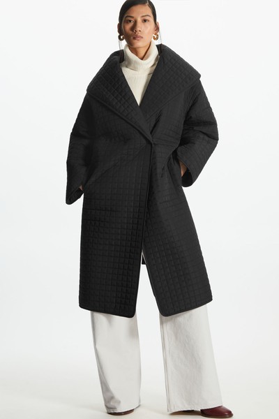 Longline Quilted Liner Coat