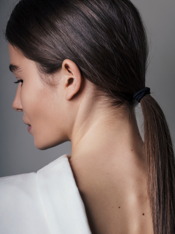 How To Create A Sleek, Low Ponytail