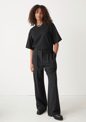 Relaxed Press Crease Trousers