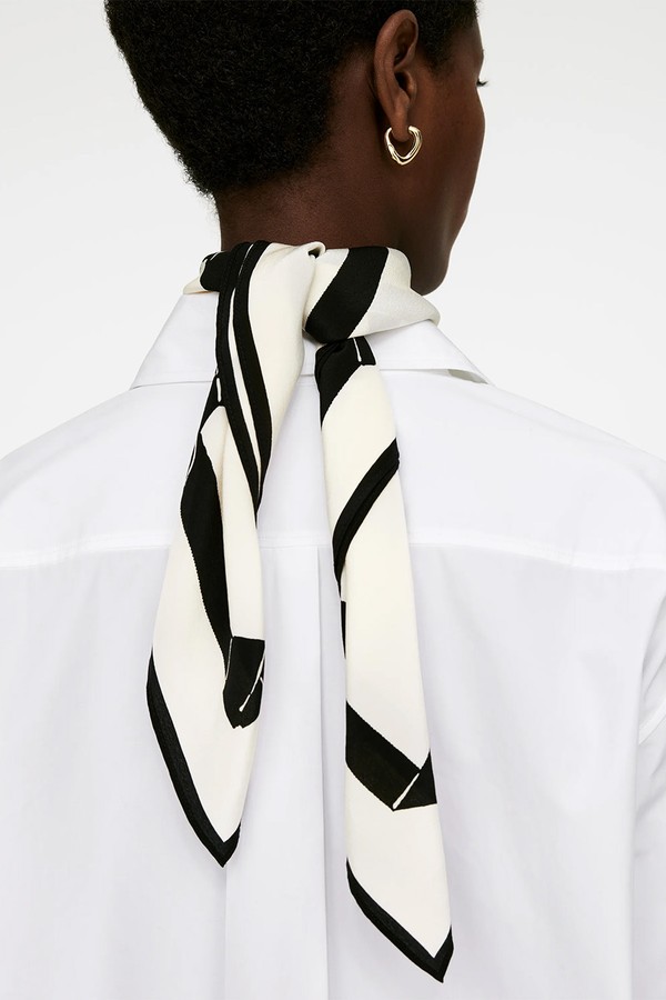 Printed Silk Scarf from ARKET