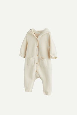 Knitted Cotton All-In-On Suit  from H&M
