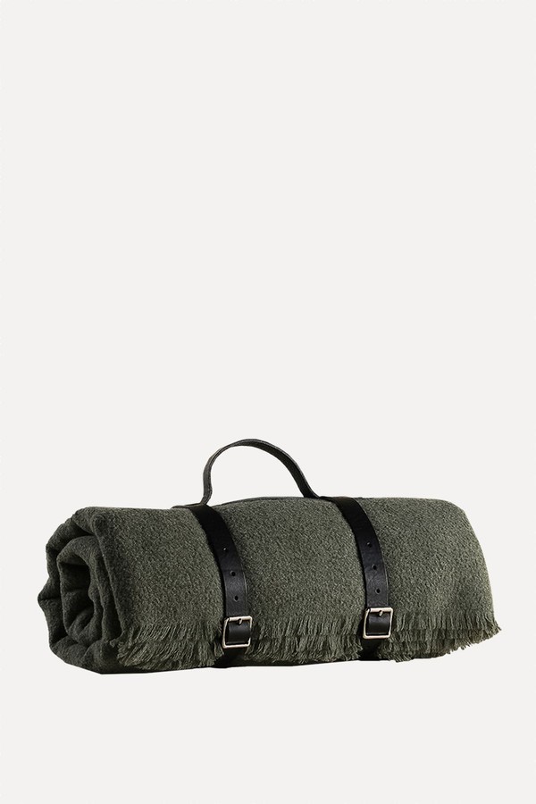 Nomad Merino Wool Throw from De Le Cuona