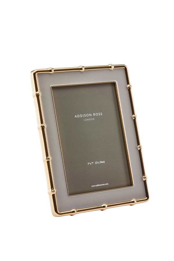 Bamboo Enamel Photo Frame from Addison Ross