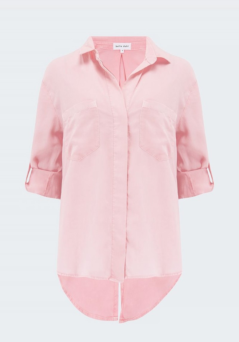 Split Button Down Shirt from Bella Dahl