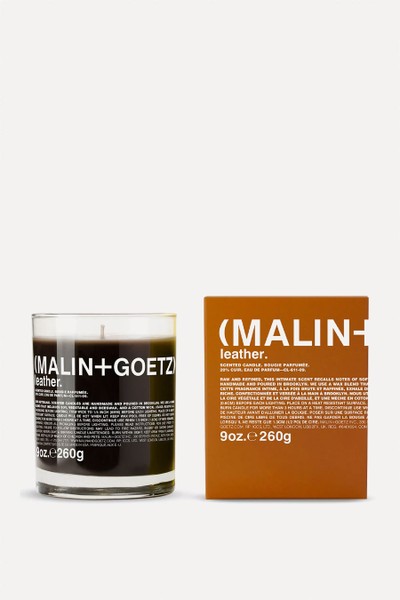 Leather Candle from Malin + Goetz