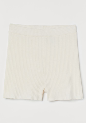 Rib Knit Shorts from H&M