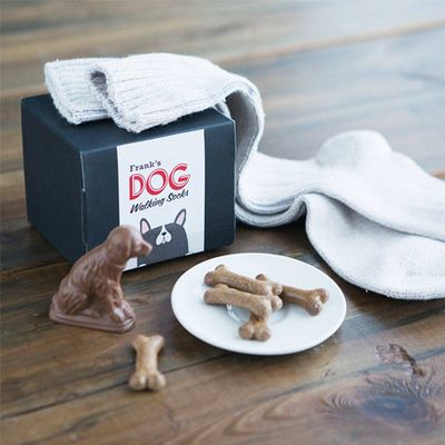 Personalised Dog Walking Gift Socks from Quirky Gift Library