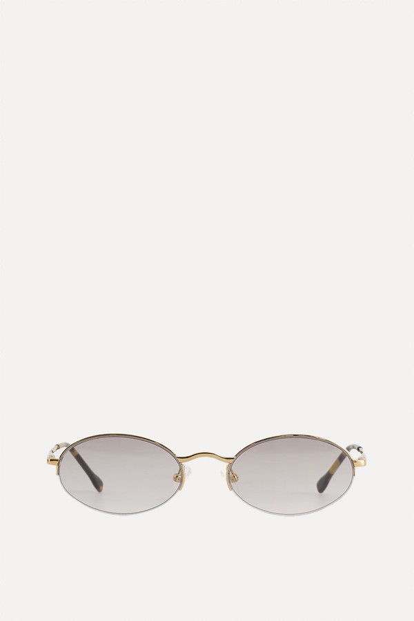 Wire-Frame Oval Sunglasses from COS