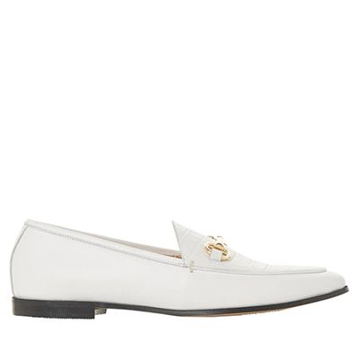 Metal Saddle Trim Loafer from Dune
