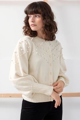 Bobble Wool Blend Cardigan from & Other Stories