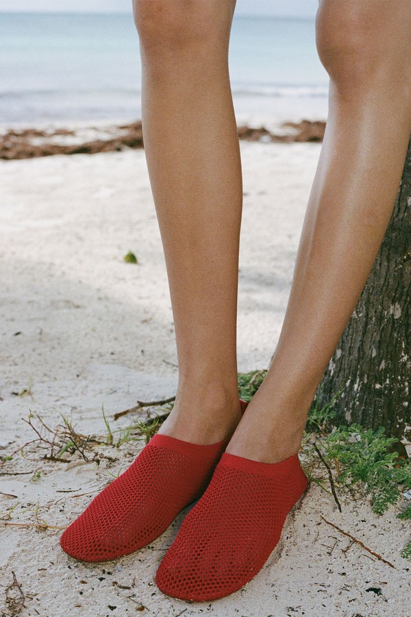 Soft Mesh Shoes from Mango