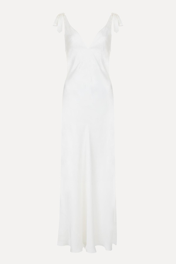 Skye Silk Satin Nightdress from Rixo