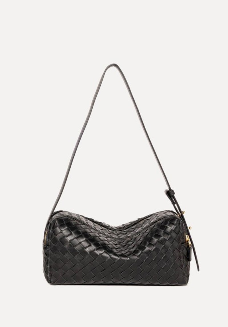 Trousse Woven Leather 