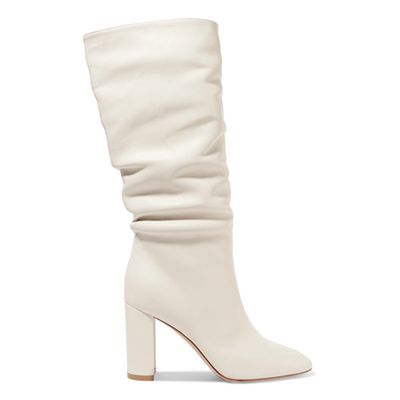 Laura 85 Leather Knee Boots from Gianvito Rossi