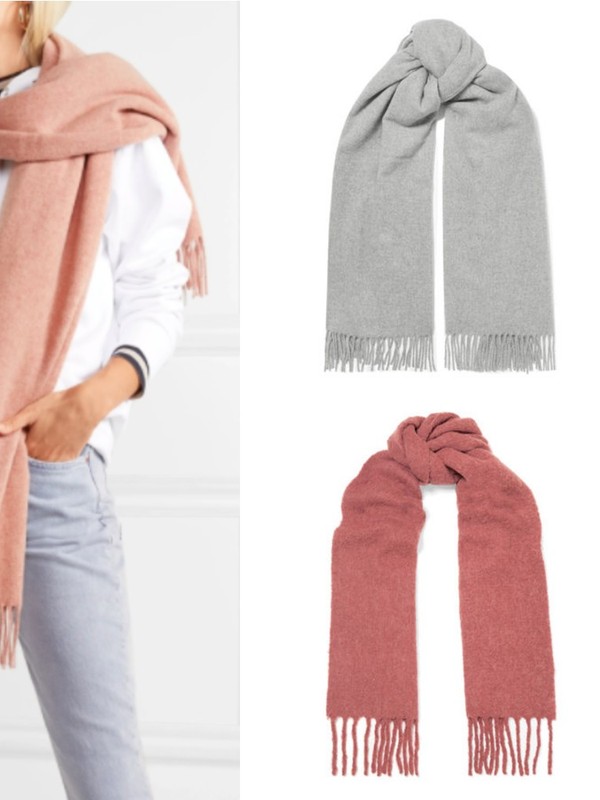 15 Plain Acne Style Scarves