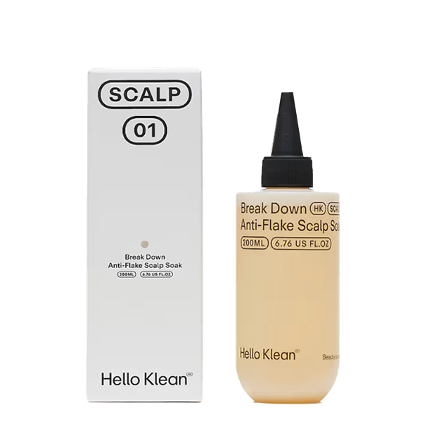 Break Down Anti-Flake Scalp Soak from Hello Klean