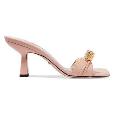 Dora Embellished Leather Mules from Gucci
