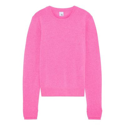 Lucia Mélange Cashmere Sweater from Iris & Ink