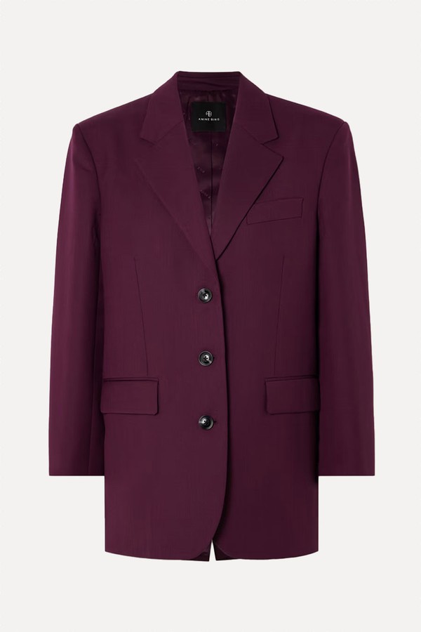 Sara Woven Blazer from Anine Bing