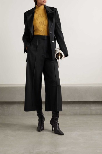 Wool Blend Twill Culottes, £820 | Proenza Schouler