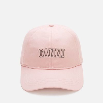 Cotton Logo Cap from Ganni