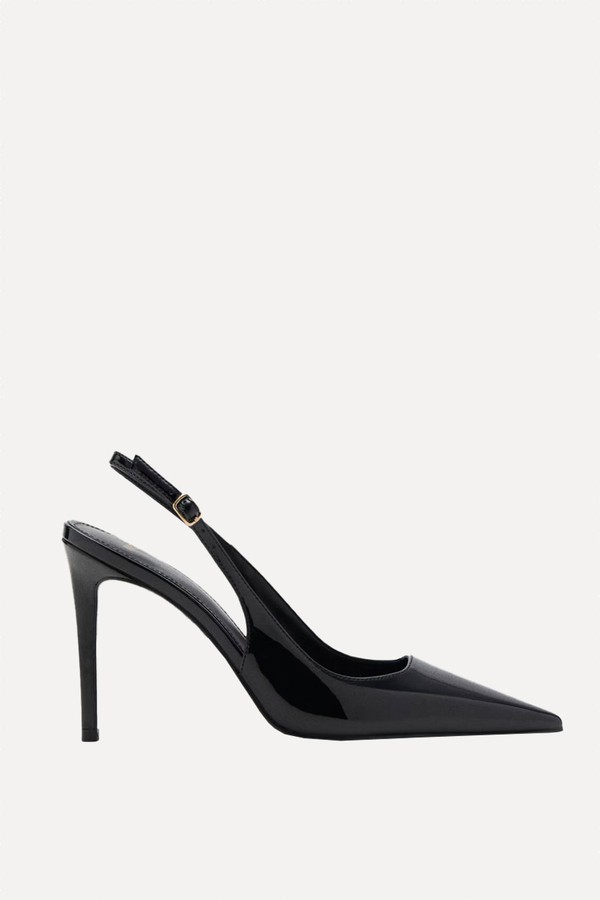 Patent Heeled Shoes from Mango