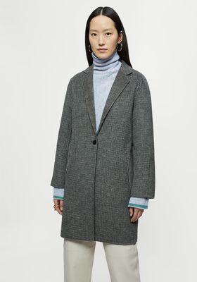 Double Face Puppytooth Coat