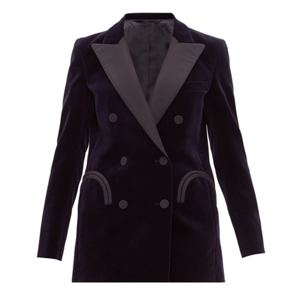 Jealousy Everyday Double-Breasted Velvet Blazer from Blazé Milano