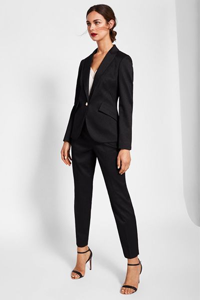 Miraa Textured Tailored Suit Jacket