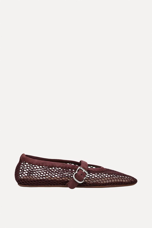 Mesh Ballet Flats from Alaïa