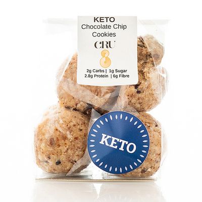 Keto Choc Chip Cookies  from Cru8