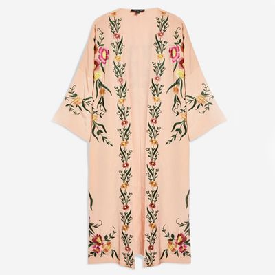 Embroidered Kimono from Topshop