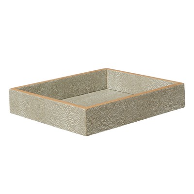 Faux Shagreen Tray from OKA