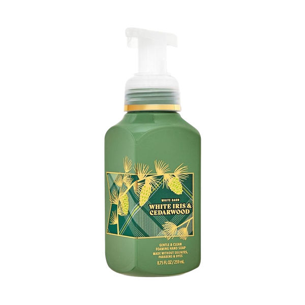 White Iris & Cedarwood Gentle & Clean Foaming Hand Soap