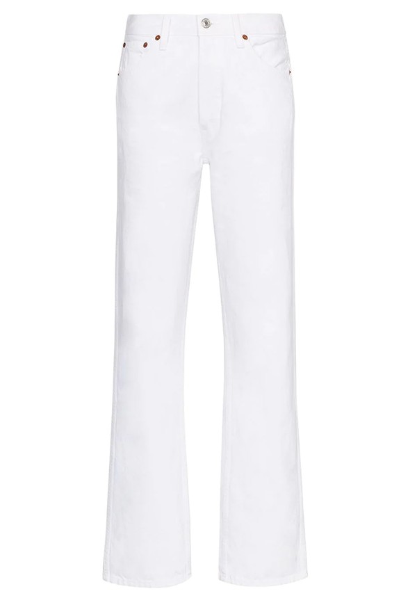 High-Rise Straight-Leg Jeans from RE/DONE